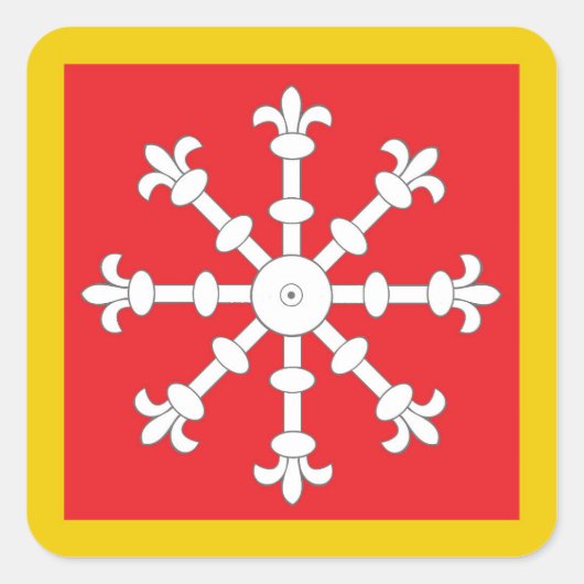 SCA AEthelmearcポピュレースバッジ スクエアシール (正面)