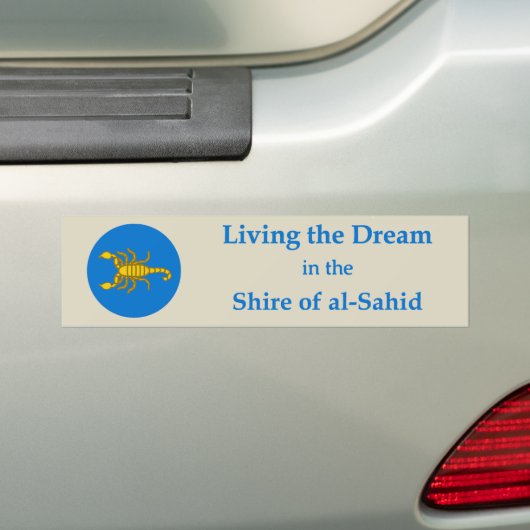 SCA al-Sahid Bumper Sticker バンパーステッカー (車上)