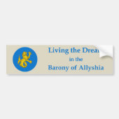 SCA Allyshia バンパーステッカー (正面)