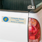 SCA Allyshia Bumper Sticker バンパーステッカー (トラック上)