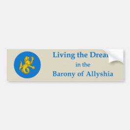 SCA Allyshia Bumper Sticker バンパーステッカー
