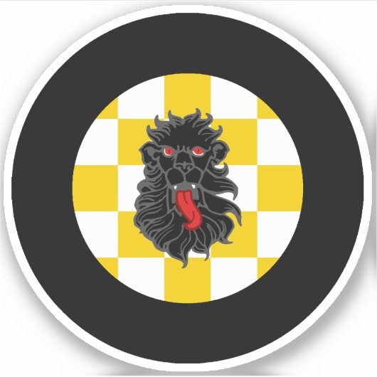 SCA An Tirビニールステッカー シール (正面)