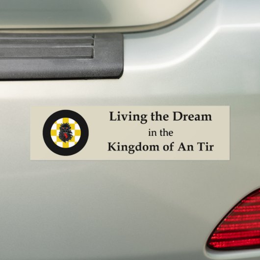 SCA An Tir Bumper Sticker バンパーステッカー (車上)