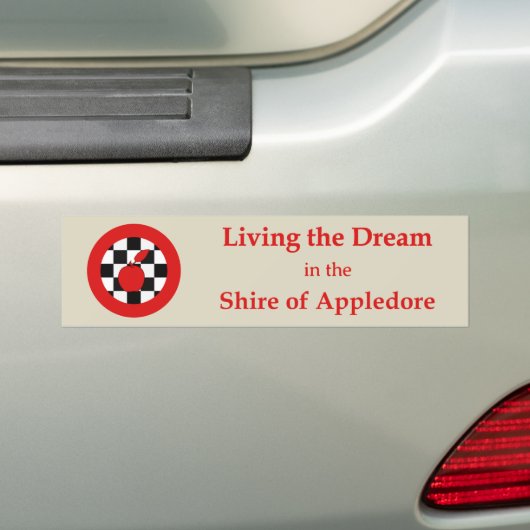 SCA Appledore Bumper Sticker バンパーステッカー (車上)