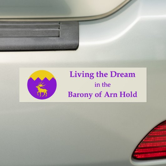 SCA Arn Hold Bumper Sticker バンパーステッカー (車上)