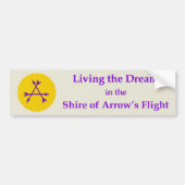 SCA Arrow's Flight Bumper Sticker バンパーステッカー (正面)