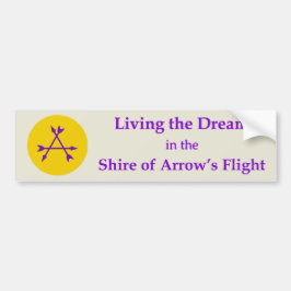 SCA Arrow's Flight Bumper Sticker バンパーステッカー
