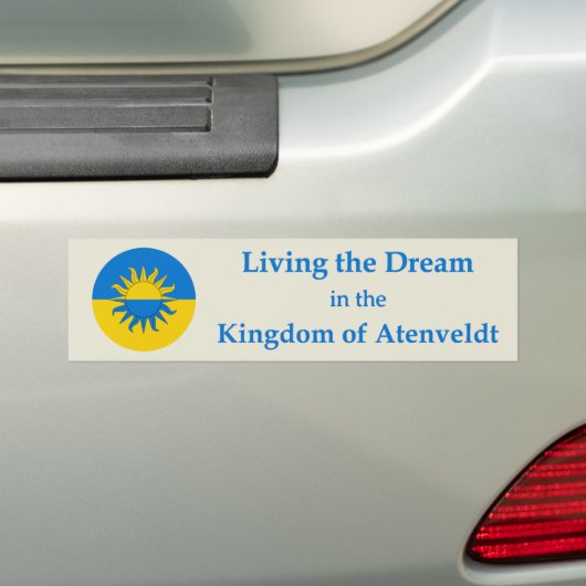 SCA Atenveldt Bumper Sticker バンパーステッカー (車上)