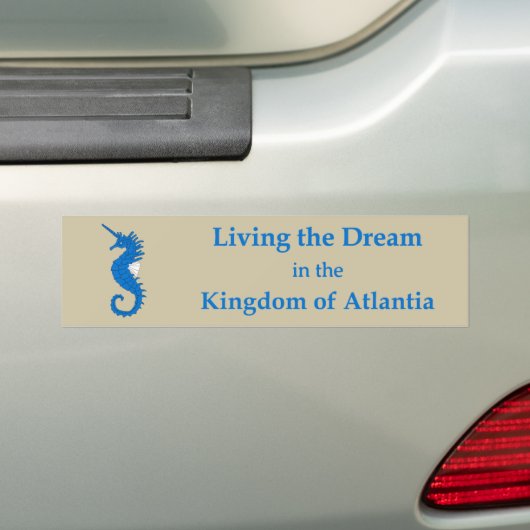 SCA Atlantia バンパーステッカー (車上)