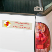 SCA Avacal Bumper Sticker バンパーステッカー (トラック上)