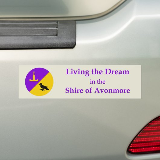 SCA Avonmore Bumper Sticker バンパーステッカー (車上)