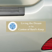 SCA Bard's Keep Bumper Sticker バンパーステッカー (車上)