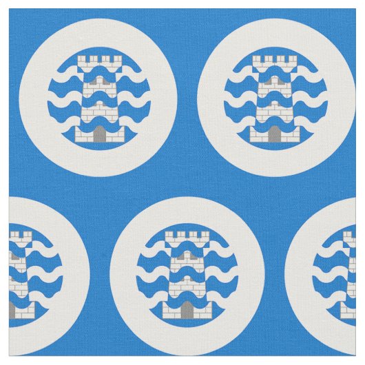 SCA Bard's Keep Populace Badge Fabric ファブリック (クローズアップ)
