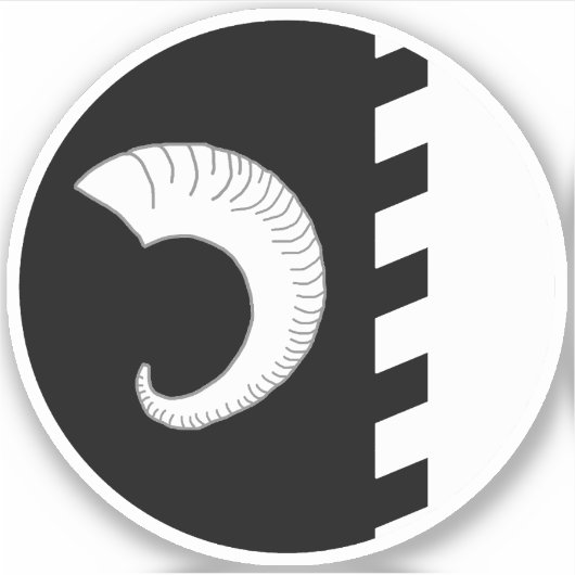 SCA Bordermarchビニールステッカー シール (正面)