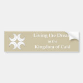 SCA Caid Bumper Sticker バンパーステッカー (正面)