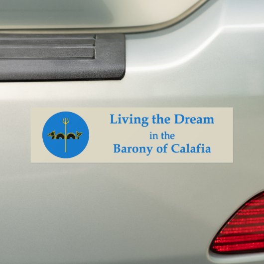 SCA Calafia Bumper Sticker バンパーステッカー (車上)