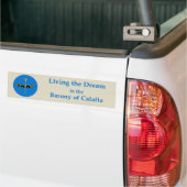 SCA Calafia Bumper Sticker バンパーステッカー (トラック上)