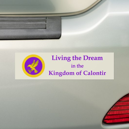 SCA Calontir Bumper Sticker バンパーステッカー (車上)