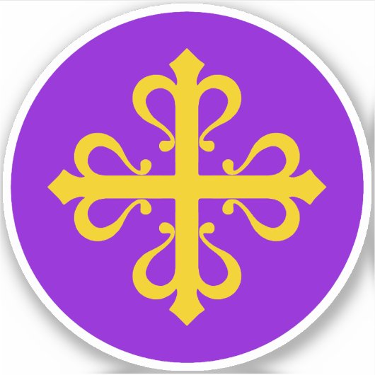 SCA Calontir Ensignビニールステッカー シール (正面)