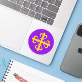 SCA Calontir Ensignビニールステッカー シール (ノートパソコンとiPhone)