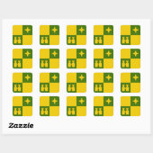 SCA Castle North Populace Badge Square Sticker スクエアシール (シート)