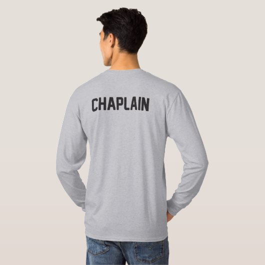 SCA ChaplainロングスリーブTシャツ Tシャツ (裏面フル)