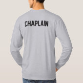 SCA ChaplainロングスリーブTシャツ Tシャツ (裏面)
