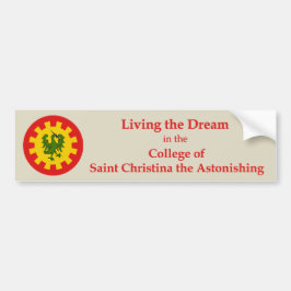 SCA College of Saint Christina バンパーステッカー