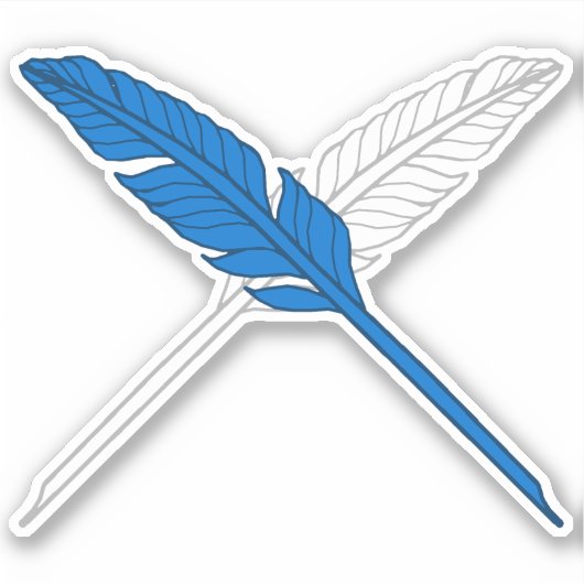 SCA College of Saint Monica Vinyl Sticker シール (正面)