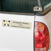 SCA Crows Gate Bumper Sticker バンパーステッカー (トラック上)