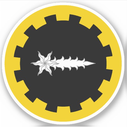 SCA Debatable Landsビニールステッカー シール (正面)