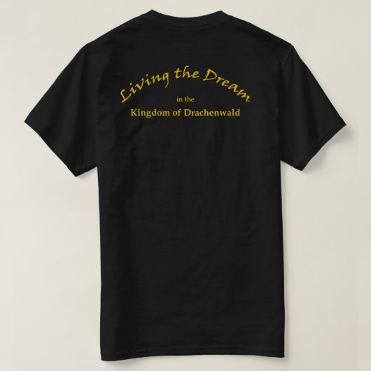 SCA Drachenwald Tシャツ (デザイン裏面)