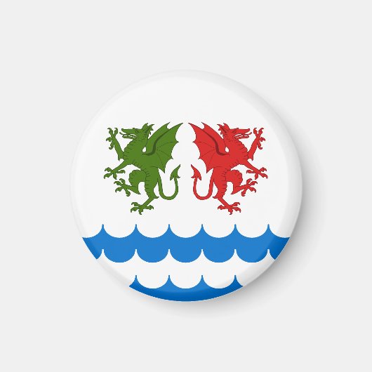 SCA Dragons Bay Magnet マグネット (正面)