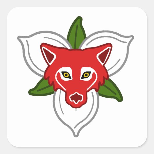 SCA Ealdormereポピュレースバッジステッカー スクエアシール (正面)