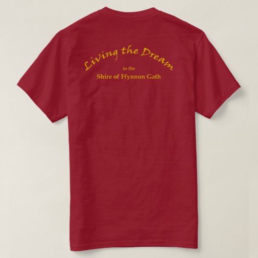 SCA Ffynnon Gath Tシャツ (デザイン裏面)