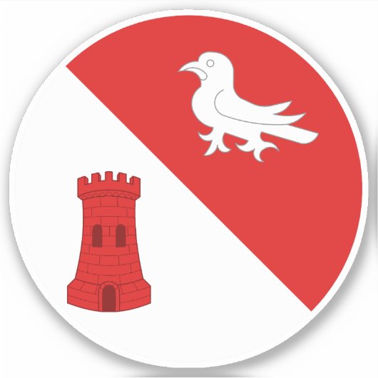 SCA Gallavally Vinyl Sticker シール (正面)