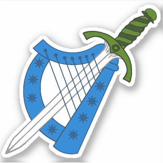 SCA Glyn Dwfnビニールカスタムカットのシール シール (正面)