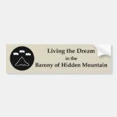 SCA Hidden Mountain Bumper Sticker バンパーステッカー (正面)