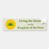 SCA Kingdom of the West Bumper Sticker バンパーステッカー (正面)