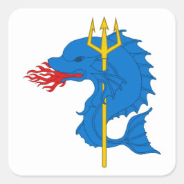 SCA Krae Glasポピュレーバッジスクウェア スクエアシール