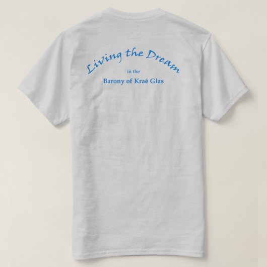SCA Krae Glas Tシャツ (デザイン裏面)