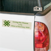 SCA Roxbury Mill Bumper Sticker バンパーステッカー (トラック上)