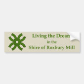 SCA Roxbury Mill Bumper Sticker バンパーステッカー (正面)