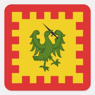 SCA Saint Christina Populace Badge Square Sticker スクエアシール