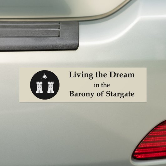 SCA Stargate Bumper Sticker バンパーステッカー (車上)