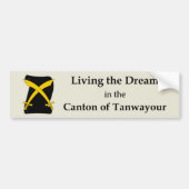 SCA Tanwayour Bumper Sticker バンパーステッカー (正面)