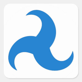 SCA Trimarisポピュレースバッジステッカー スクエアシール