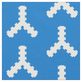 SCA Twin Moons Populace Badge Fabric ファブリック (クローズアップ)