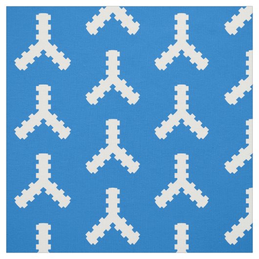 SCA Twin Moons Populace Badge Fabric ファブリック (見本)