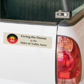 SCA Vallis Aeris Bumper Sticker バンパーステッカー (トラック上)